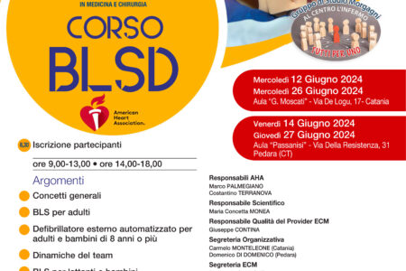 Corso BLSD American Heart Association