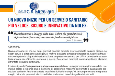 Un nuovo inizio per un servizio sanitario più veloce, sicuro e innovativo da Nolex